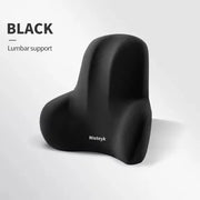 Car Neck Pillow Memory Foam Protective Lumbar Support Backrest Relieves Pressure Breathable Car Headrest Pillow Car Assesories