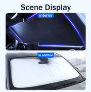 Car Sunshade UV reflection Windshield Umbrella Front Sun Shade Parasol Foldable Summer Protection Car Seat Heat Insulation