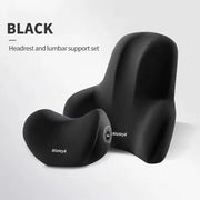 Car Neck Pillow Memory Foam Protective Lumbar Support Backrest Relieves Pressure Breathable Car Headrest Pillow Car Assesories