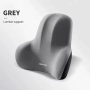 Car Neck Pillow Memory Foam Protective Lumbar Support Backrest Relieves Pressure Breathable Car Headrest Pillow Car Assesories