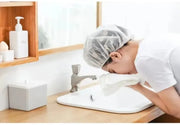 5pcs Waterproof Shower Cap WOMEN'S Household Bathing Anti-oil Smoke Hair Care Shower Cap Dry Hair Cap