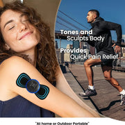 Electric Neck Massager Mini Cervical Back Patch Muscle Relieve Fatigue Stimulator Massageador Mat Pad Home Use Massage Tool