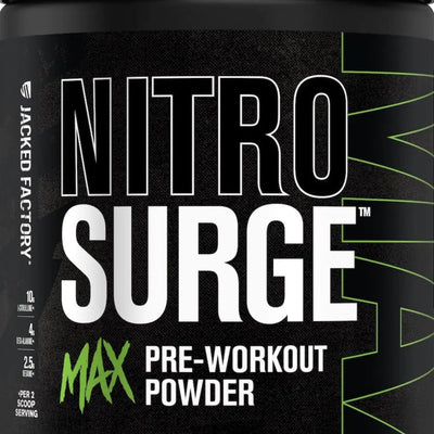 Jacked Factory Nitrosurge Max High Performance Pre Workout Powder